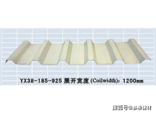 YX38-185-925彩钢板参数与产品特性详解